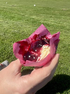 Cherry chocolate cake   at The New Denver in Cullen