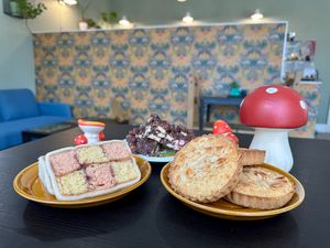 Delicious homemade bakes at The New Denver in Cullen