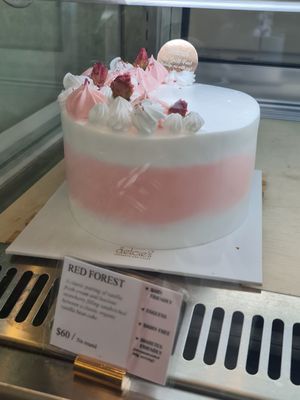 Red Forest ~ 23/11/21 at Delcie's Desserts and Cakes in Central Singapore