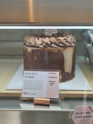 Banana Fudge ~ 23/11/21 at Delcie's Desserts and Cakes in Central Singapore