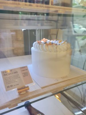 Carrot Pecan Cake ~ 23/11/21 at Delcie's Desserts and Cakes in Central Singapore