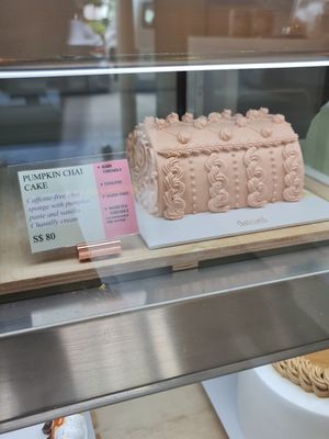 Pumpkin Chai Cake whole  ~ 8/12/21 at Delcie's Desserts and Cakes in Central Singapore