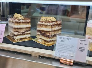 Tiramisu Slice ~ 27/3/22 at Delcie's Desserts and Cakes in Central Singapore