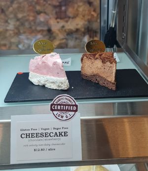 Cheesecake ~ 10/01/23 at Delcie's Desserts and Cakes in Central Singapore