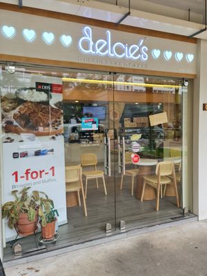 Main entrance ~ 10/01/23 at Delcie's Desserts and Cakes in Central Singapore