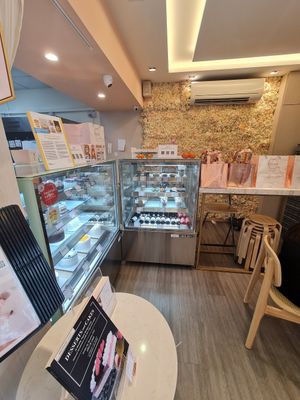 Display corner ~ 10/01/23 at Delcie's Desserts and Cakes in Central Singapore