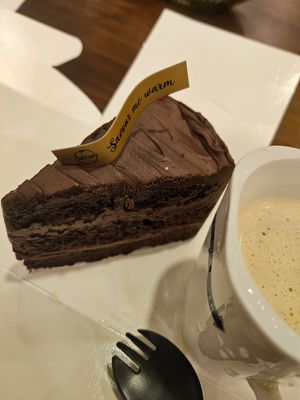 Have it warm ~ 7/4/24 at Delcie's Desserts and Cakes in Central Singapore
