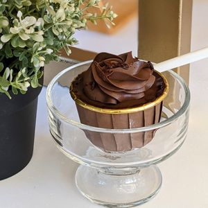 Vegan Molten Choc Cupcake at Delcie's Desserts and Cakes in Central Singapore