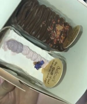 blueforest & mud fudge at Delcie's Desserts and Cakes in Central Singapore