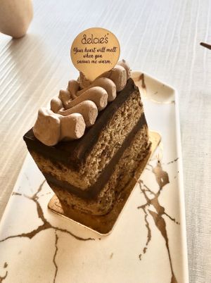 vegan banana fudge cake $7.80 at Delcie's Desserts and Cakes in Central Singapore