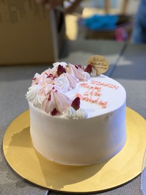 Red forest cake at Delcie's Desserts and Cakes in Central Singapore