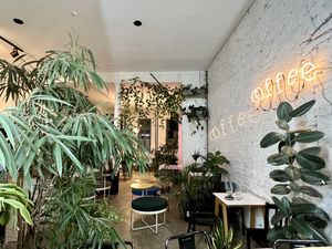 inside at Funk You Natural Food in Berlin