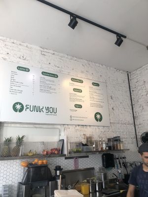 Menu  at Funk You Natural Food in Berlin