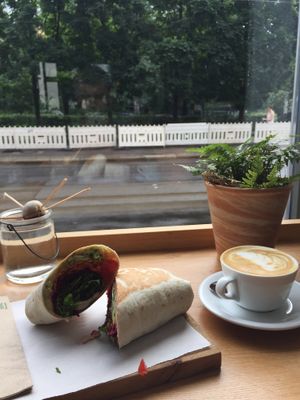 Vegan Wrap at Funk You Natural Food in Berlin