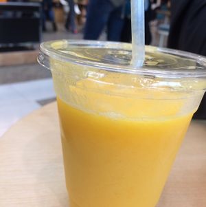 fruit smoothie at Funk You Natural Food in Berlin