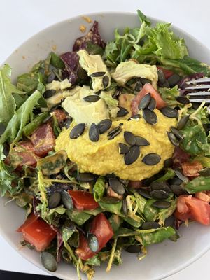 Vegan and gf salad; nice but overpriced at 13€ IMHOO  at Funk You Natural Food in Berlin