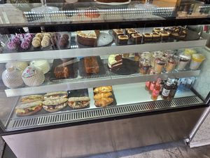 Kuchenauswahl at Funk You Natural Food in Berlin