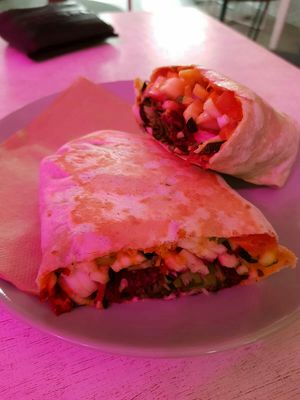 Vegan Wrap at Funk You Natural Food in Berlin