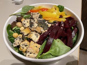 Vegan salad bowl  at Salad Story  in Krakow