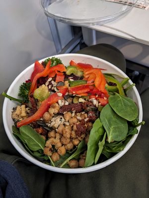 Vegan salad at Salad Story  in Krakow