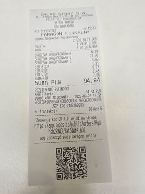  at Salad Story  in Krakow