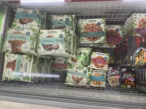 Freezer  at El Sueco Supermercado in Barcelona