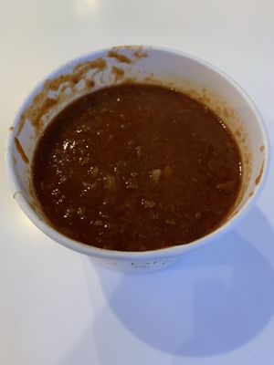 Veggie chili  at Protein Bar - Lake St in Chicago