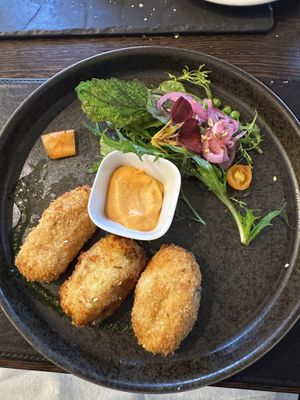 Cauliflower wings   at Poacher Restaurant in Ballina