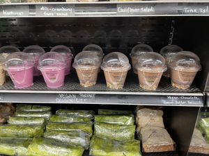 Prepared foods case at front of market   at Chicago Health Foods in Chicago