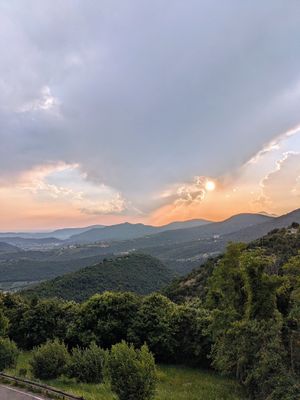Panorama at Trattoria La Madia in Brione