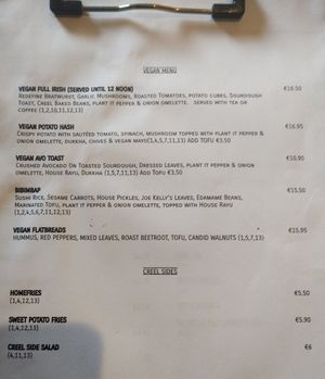  at The Creel Restaurant in Westport