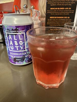 Kombucha   at The Creel Restaurant in Westport