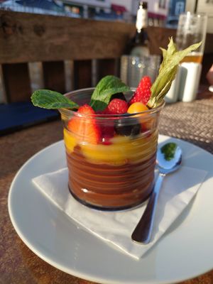 Vegane Schokomousse at Pier 37 in Erfurt