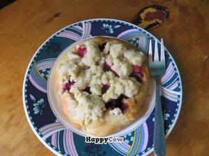Vegan pastry at Edelkiosk in Frankfurt