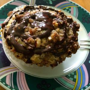 Nut muffin. at Edelkiosk in Frankfurt