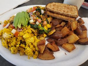 Tofu scramble at Hob Nob in Tacoma