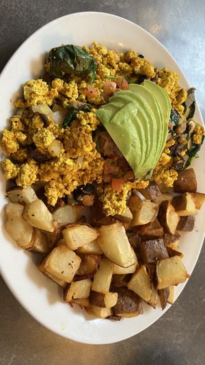 Viva La Vegan Scramble  at Hob Nob in Tacoma