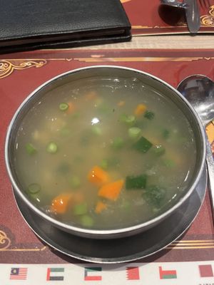 Veg Soupp  at Anjappar Amsterdam in Amsterdam