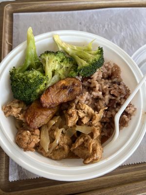 You choose what you would like to eat  at Uptown Veg 2 in New York City