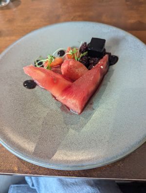 Watermelon at Ascough's Bistro in Market Harborough