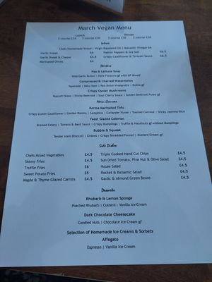  at Ascough's Bistro in Market Harborough