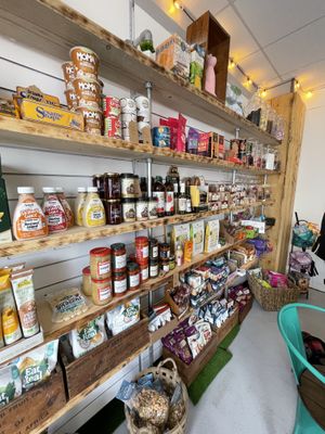 Tons of food to stick your cupboards up with 😋  at The Salty Crow in Lowestoft