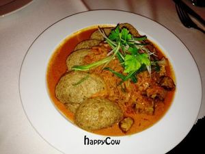 segedin goulash (sour cabbage goulash) at Good Five in Bratislava