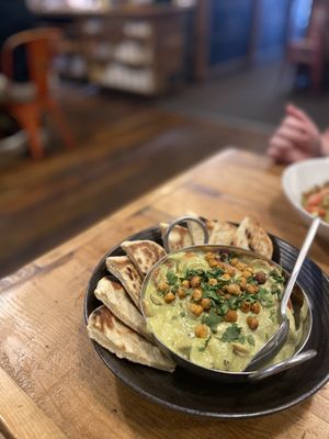 The Delft Bistro - Vegan Green Thai Curryy  at The Delft Bistro in Marquette