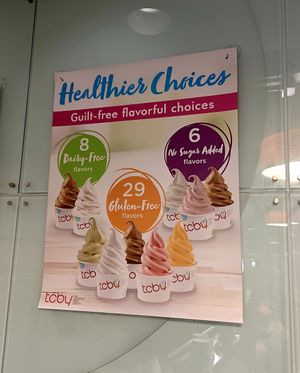 Sign at TCBY in Fort Collins