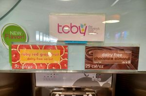 Vegan options at TCBY in Fort Collins