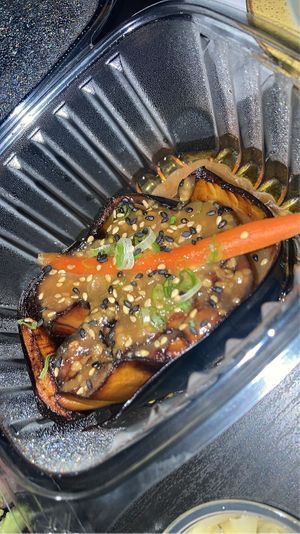 eggplant  at Sancha Sushi in San Francisco