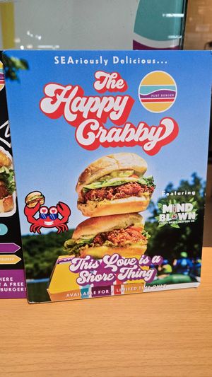 Crabby at PLNT Burger in Rockville