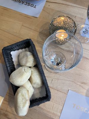 Pizza bread  at Ristorante Toscanini in Cologne