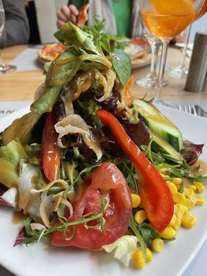 Big salad   at Ristorante Toscanini in Cologne